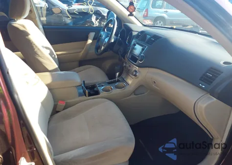 2013 Toyota Highlander from USA, damaged, VIN 5TDZA3EH5DS035995